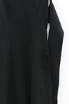 marc le bihan turtleneck dress 21962 E23 black